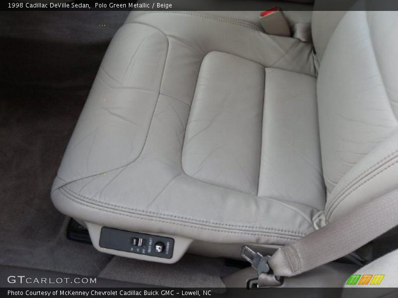 Polo Green Metallic / Beige 1998 Cadillac DeVille Sedan