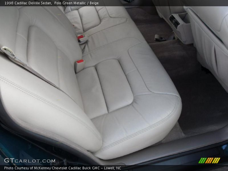 Polo Green Metallic / Beige 1998 Cadillac DeVille Sedan