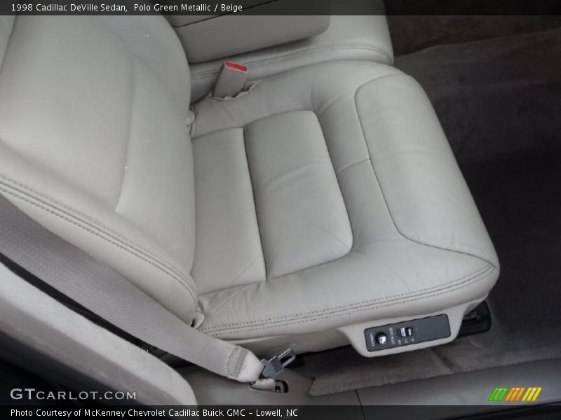 Polo Green Metallic / Beige 1998 Cadillac DeVille Sedan