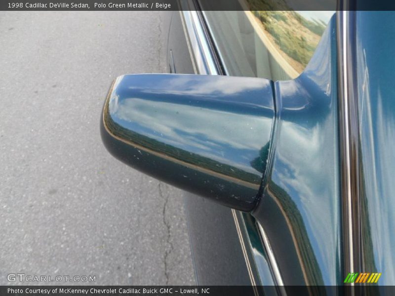 Polo Green Metallic / Beige 1998 Cadillac DeVille Sedan