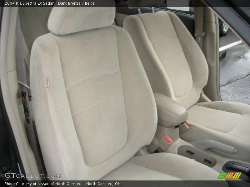 Dark Bronze / Beige 2004 Kia Spectra EX Sedan
