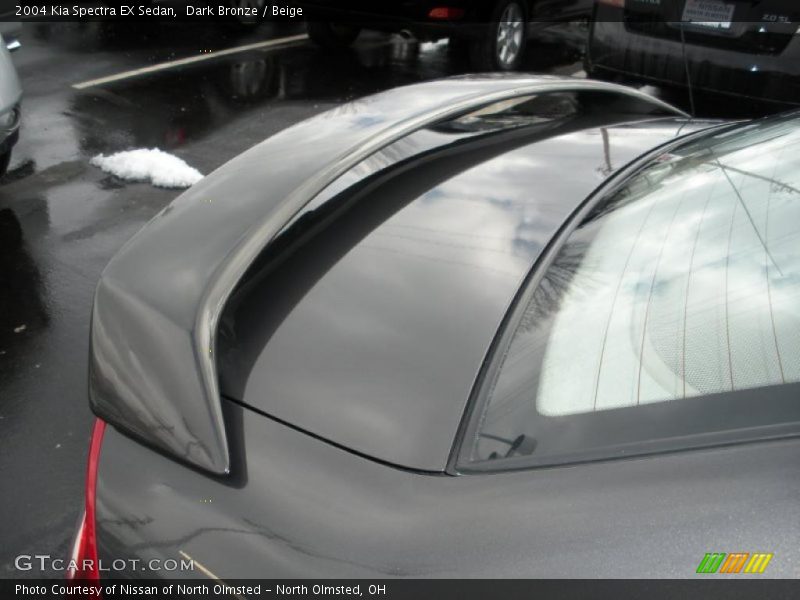 Dark Bronze / Beige 2004 Kia Spectra EX Sedan