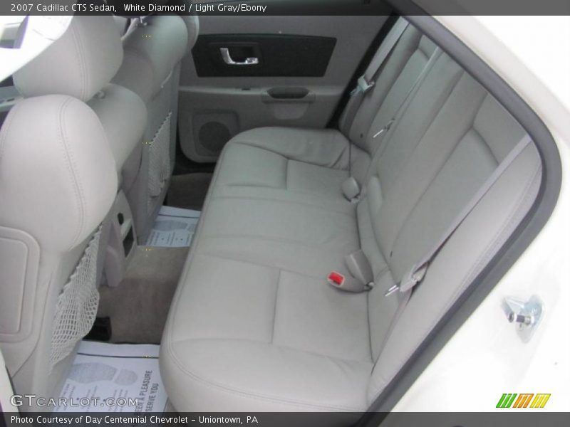 White Diamond / Light Gray/Ebony 2007 Cadillac CTS Sedan
