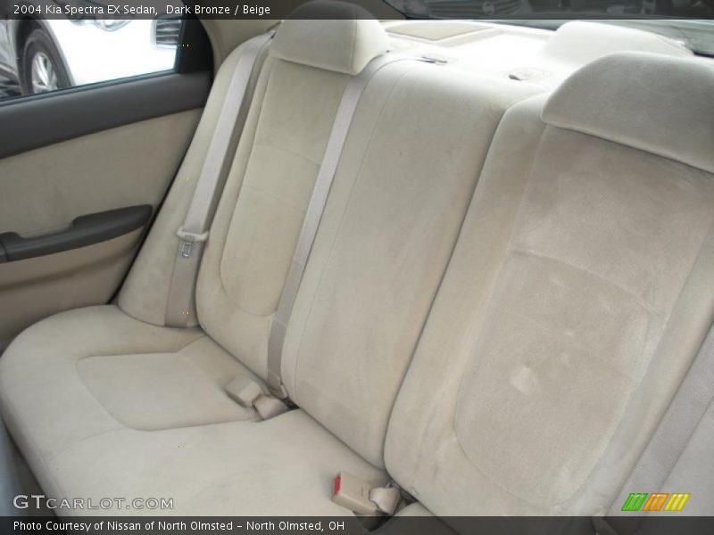 Dark Bronze / Beige 2004 Kia Spectra EX Sedan
