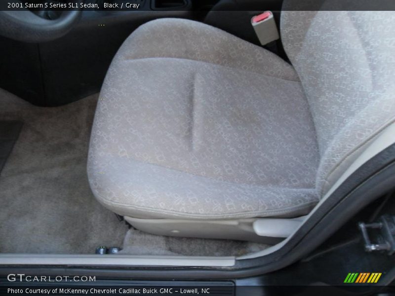 Black / Gray 2001 Saturn S Series SL1 Sedan