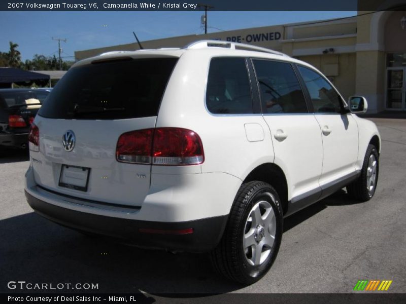 Campanella White / Kristal Grey 2007 Volkswagen Touareg V6