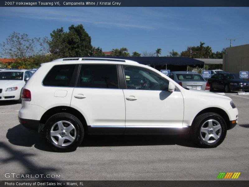 Campanella White / Kristal Grey 2007 Volkswagen Touareg V6