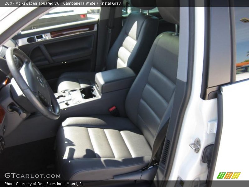 Campanella White / Kristal Grey 2007 Volkswagen Touareg V6