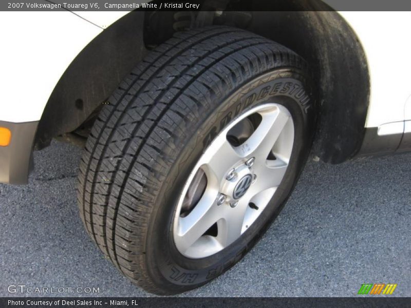 Campanella White / Kristal Grey 2007 Volkswagen Touareg V6