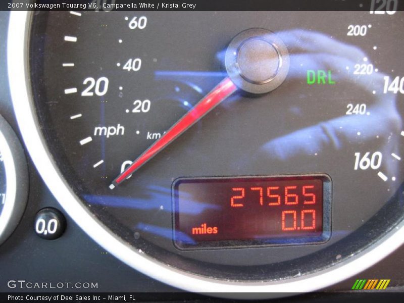 Campanella White / Kristal Grey 2007 Volkswagen Touareg V6