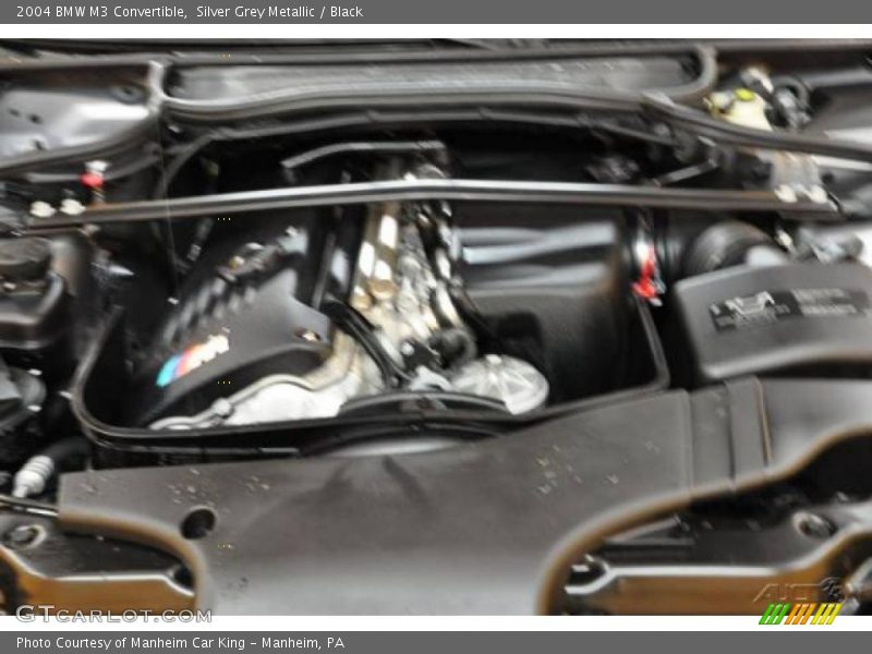 Silver Grey Metallic / Black 2004 BMW M3 Convertible