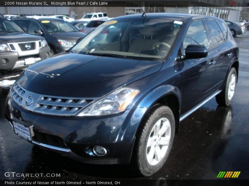 Midnight Blue Pearl / Cafe Latte 2006 Nissan Murano SL