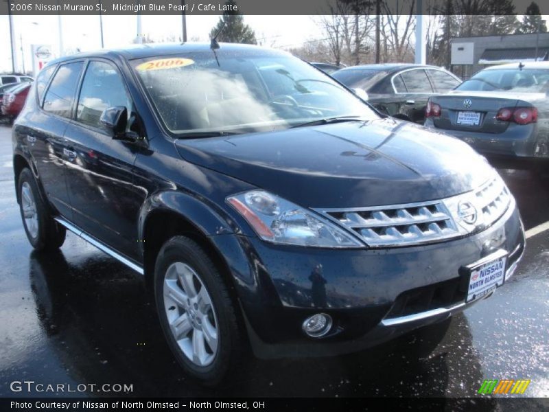 Midnight Blue Pearl / Cafe Latte 2006 Nissan Murano SL
