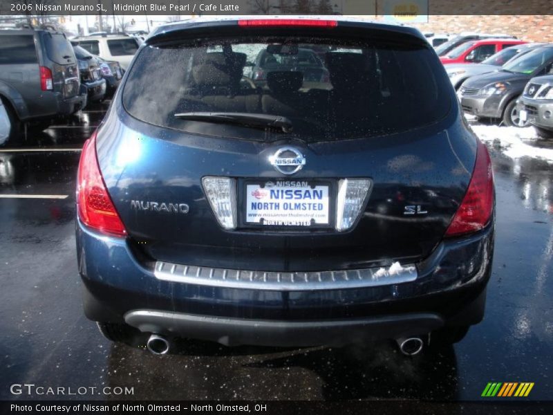 Midnight Blue Pearl / Cafe Latte 2006 Nissan Murano SL