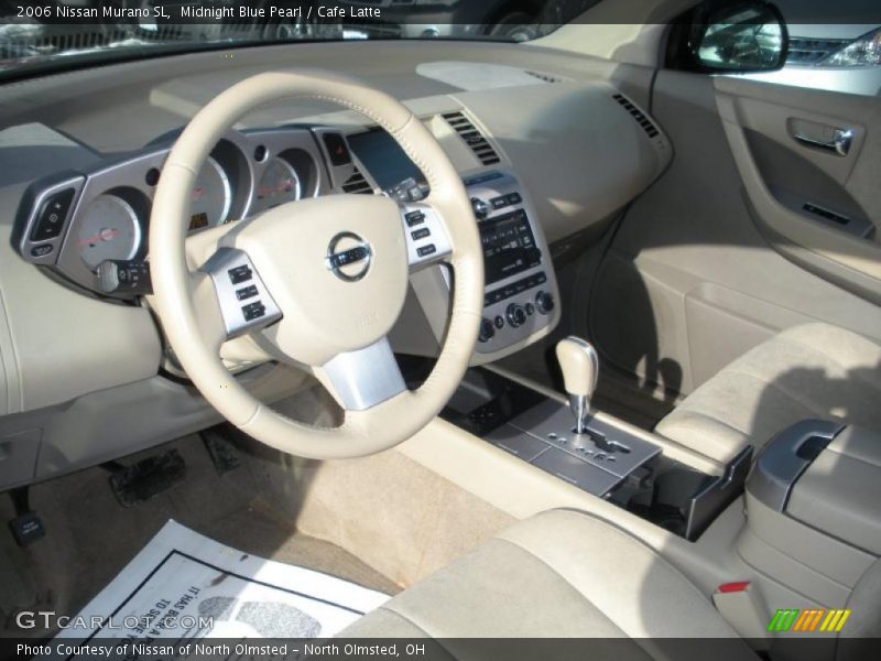 Midnight Blue Pearl / Cafe Latte 2006 Nissan Murano SL