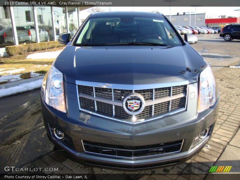 Gray Flannel / Ebony/Titanium 2010 Cadillac SRX 4 V6 AWD