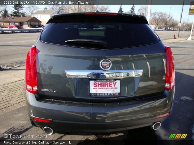 Gray Flannel / Ebony/Titanium 2010 Cadillac SRX 4 V6 AWD