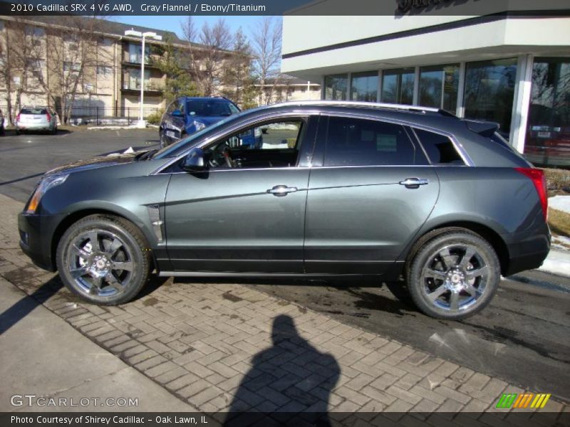 Gray Flannel / Ebony/Titanium 2010 Cadillac SRX 4 V6 AWD