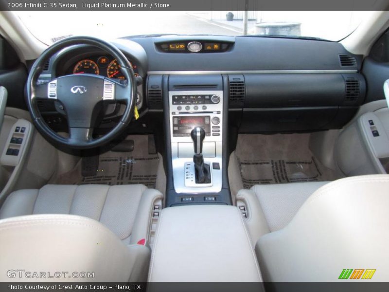 Liquid Platinum Metallic / Stone 2006 Infiniti G 35 Sedan