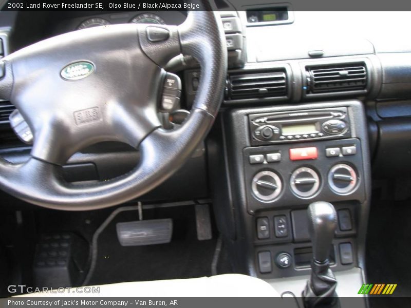 Olso Blue / Black/Alpaca Beige 2002 Land Rover Freelander SE