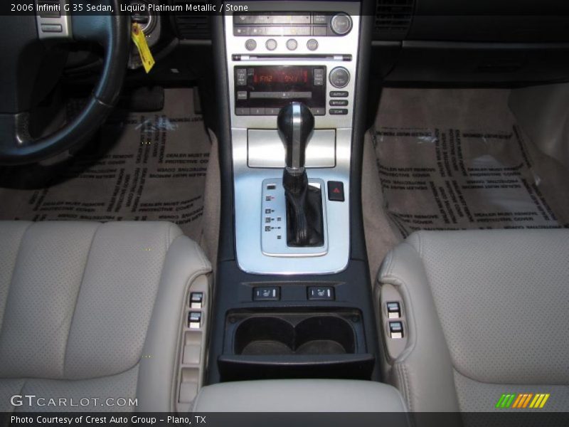 Liquid Platinum Metallic / Stone 2006 Infiniti G 35 Sedan