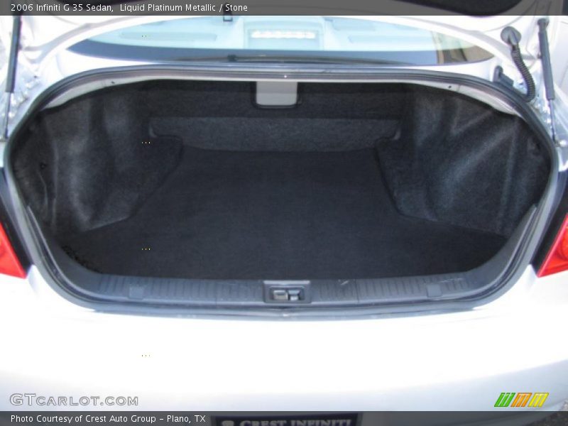 Liquid Platinum Metallic / Stone 2006 Infiniti G 35 Sedan
