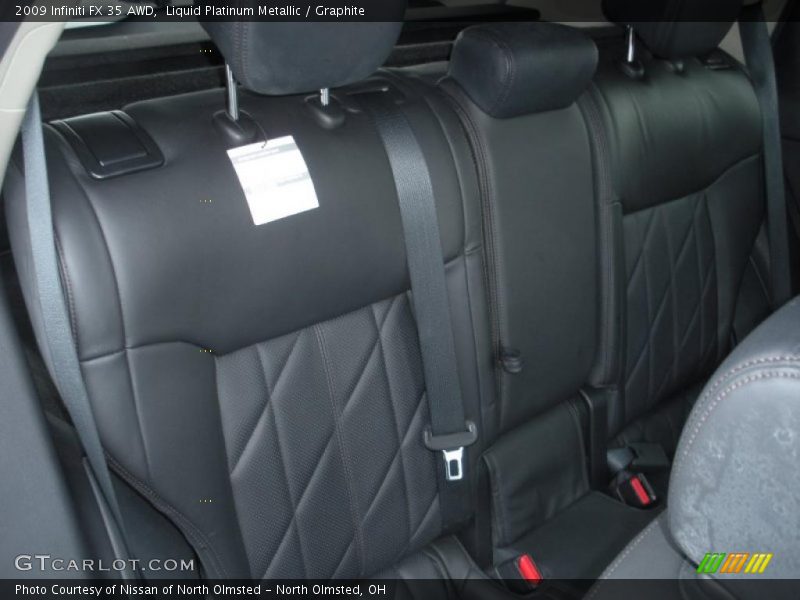 Liquid Platinum Metallic / Graphite 2009 Infiniti FX 35 AWD