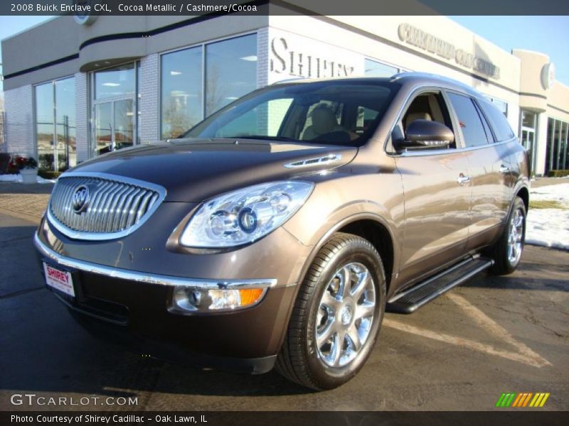Cocoa Metallic / Cashmere/Cocoa 2008 Buick Enclave CXL