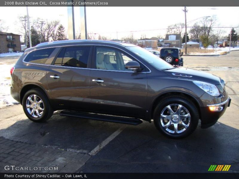 Cocoa Metallic / Cashmere/Cocoa 2008 Buick Enclave CXL
