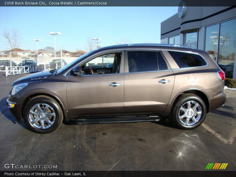 Cocoa Metallic / Cashmere/Cocoa 2008 Buick Enclave CXL