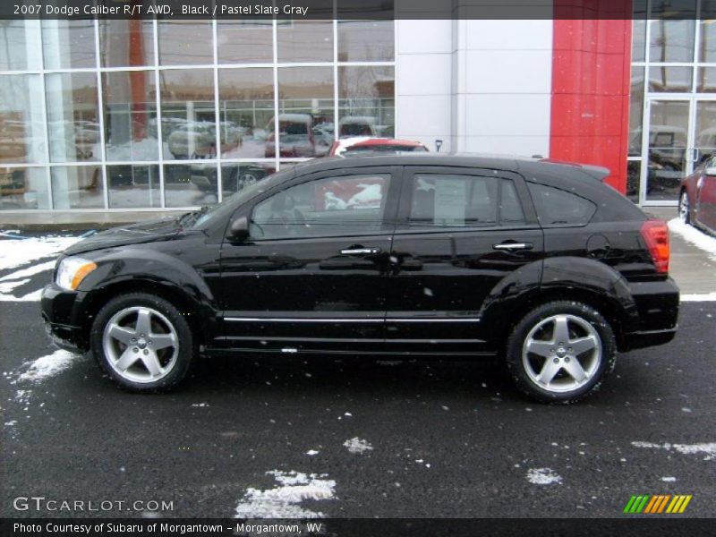 Black / Pastel Slate Gray 2007 Dodge Caliber R/T AWD