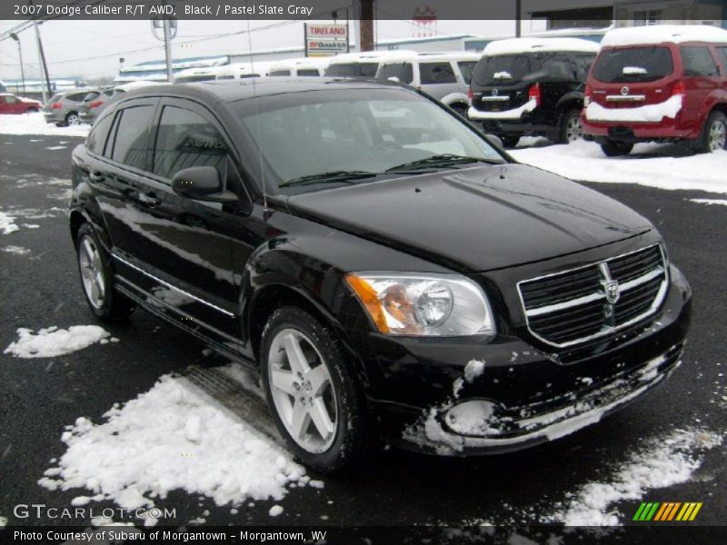 Black / Pastel Slate Gray 2007 Dodge Caliber R/T AWD