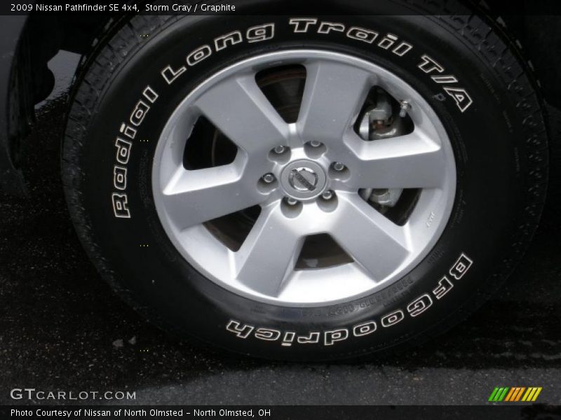 Storm Gray / Graphite 2009 Nissan Pathfinder SE 4x4