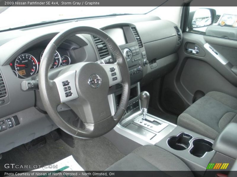 Storm Gray / Graphite 2009 Nissan Pathfinder SE 4x4