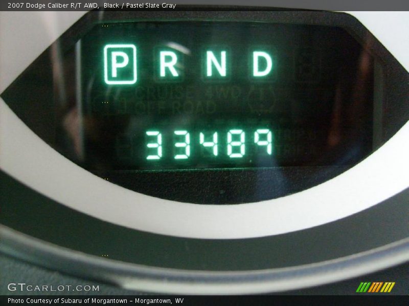 Black / Pastel Slate Gray 2007 Dodge Caliber R/T AWD