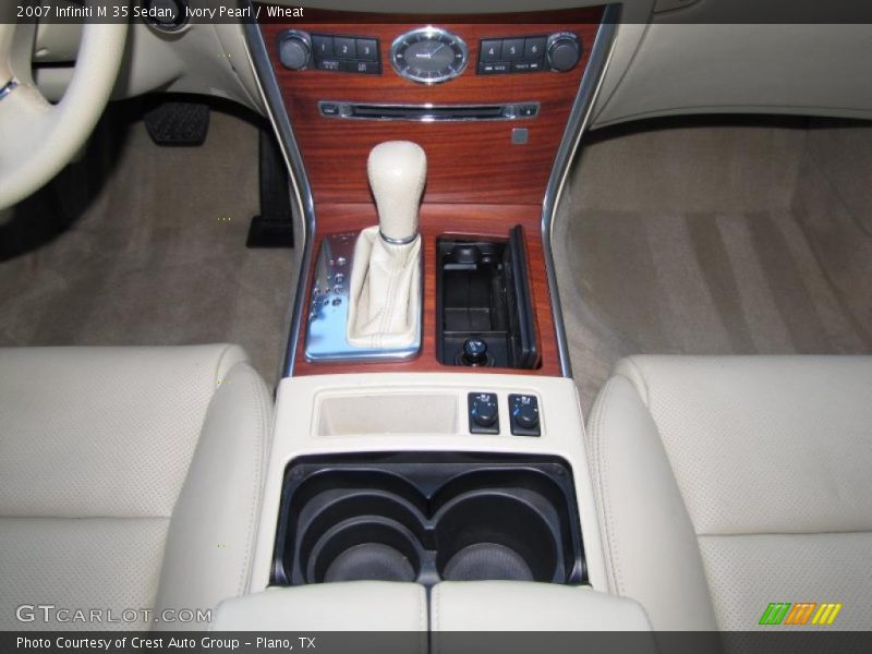 Ivory Pearl / Wheat 2007 Infiniti M 35 Sedan