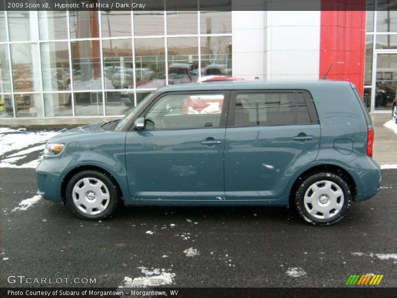 Hypnotic Teal Mica / Dark Gray 2009 Scion xB