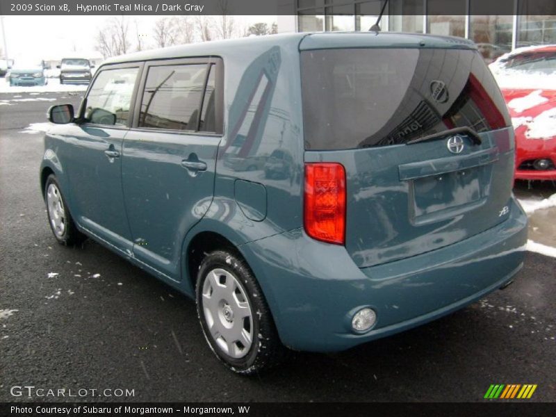 Hypnotic Teal Mica / Dark Gray 2009 Scion xB