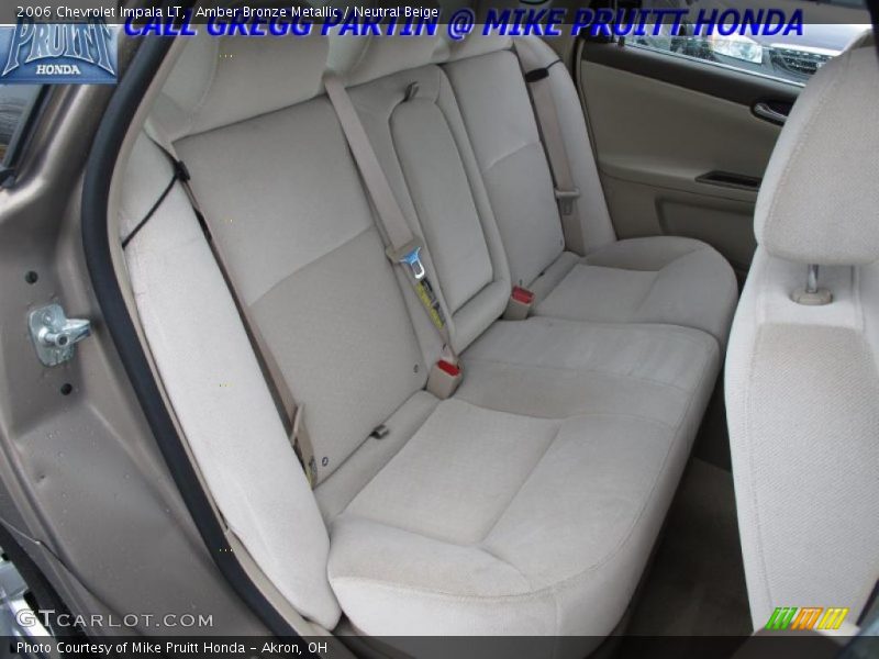 Amber Bronze Metallic / Neutral Beige 2006 Chevrolet Impala LT