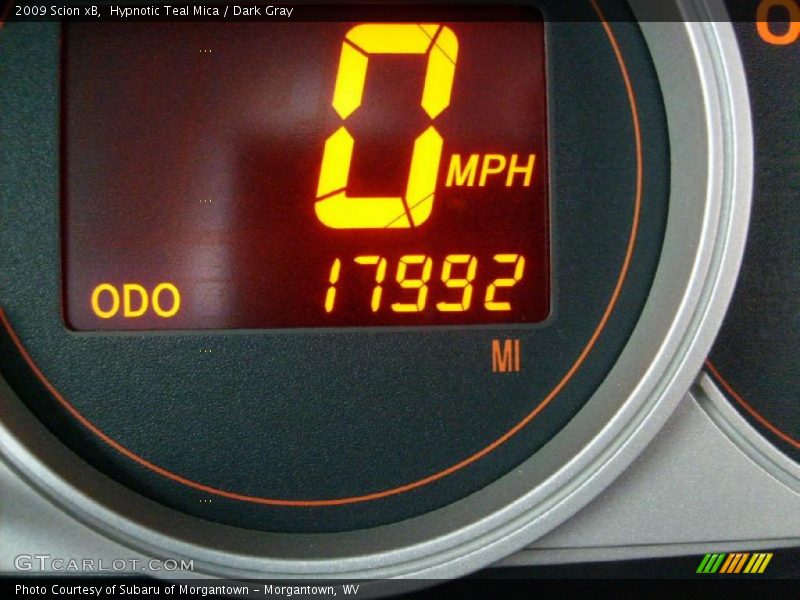 Hypnotic Teal Mica / Dark Gray 2009 Scion xB