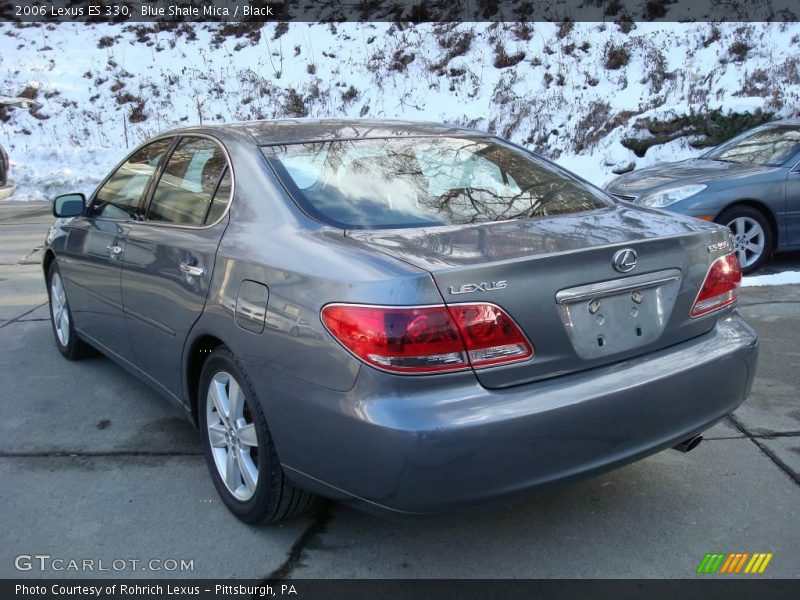 Blue Shale Mica / Black 2006 Lexus ES 330