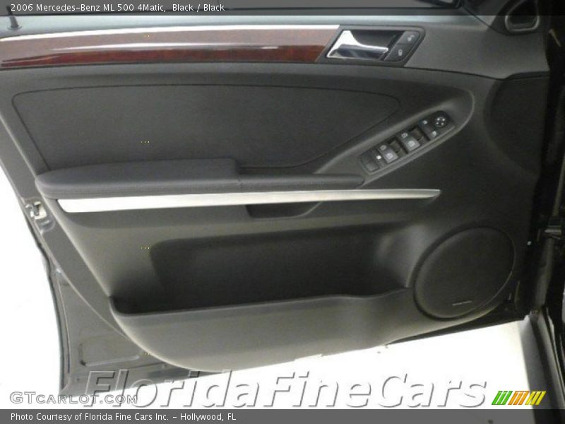 Black / Black 2006 Mercedes-Benz ML 500 4Matic