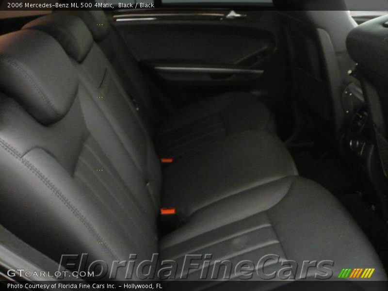 Black / Black 2006 Mercedes-Benz ML 500 4Matic