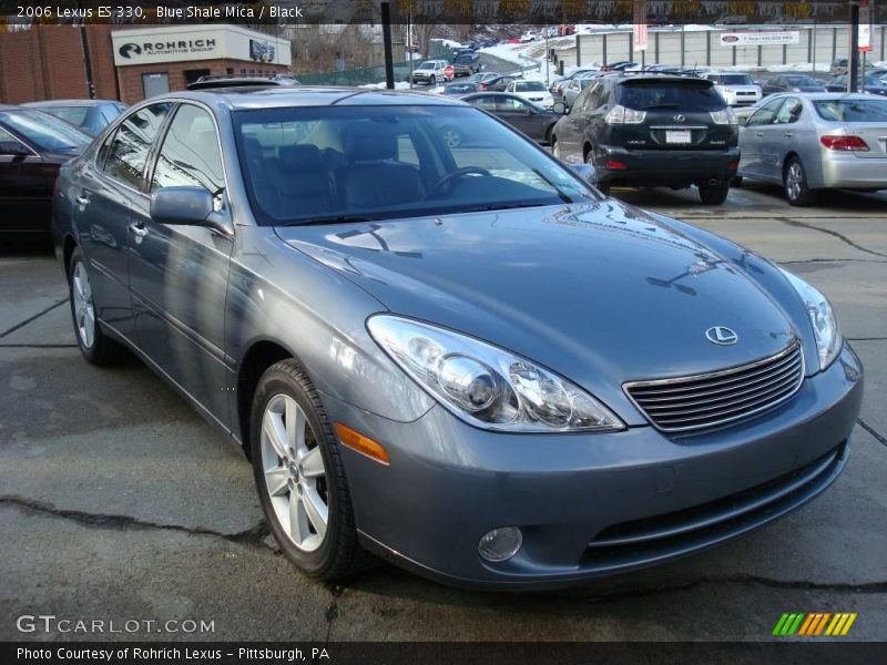 Blue Shale Mica / Black 2006 Lexus ES 330