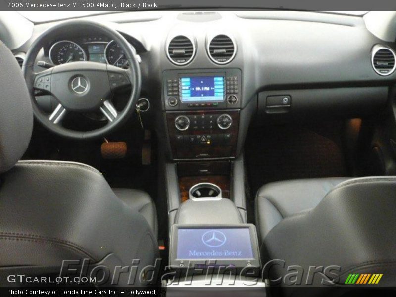 Black / Black 2006 Mercedes-Benz ML 500 4Matic