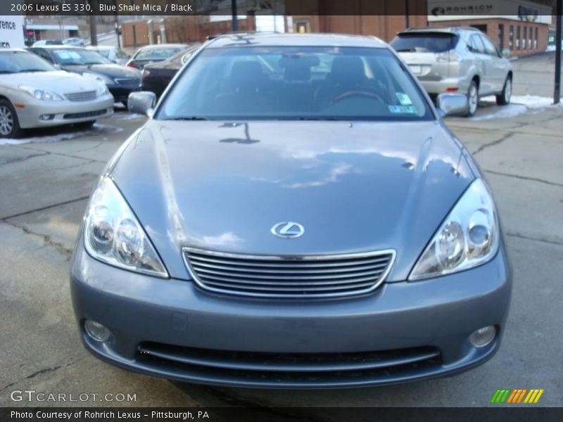 Blue Shale Mica / Black 2006 Lexus ES 330