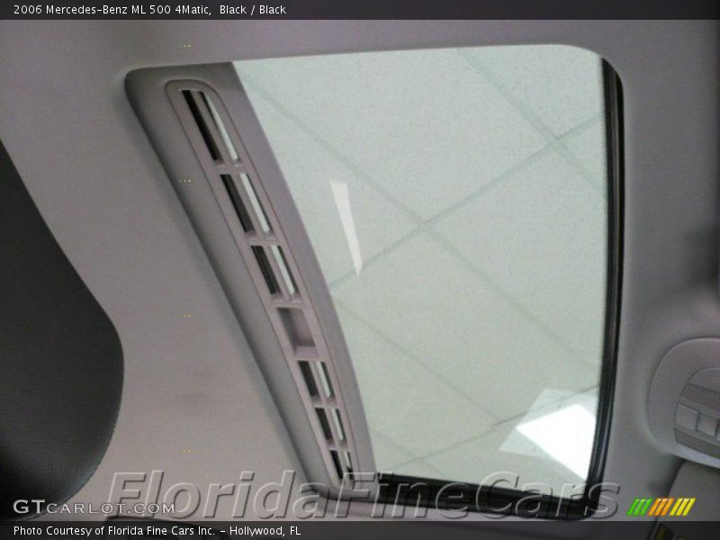 Black / Black 2006 Mercedes-Benz ML 500 4Matic
