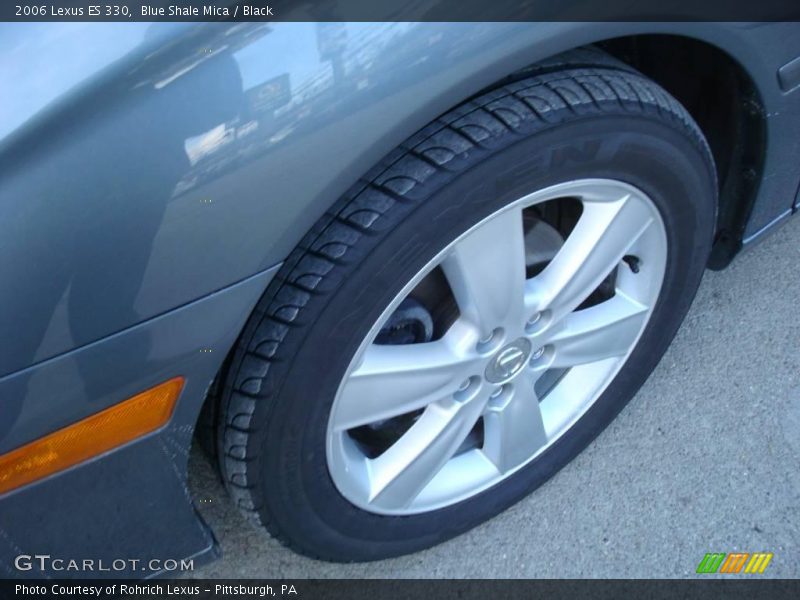 Blue Shale Mica / Black 2006 Lexus ES 330
