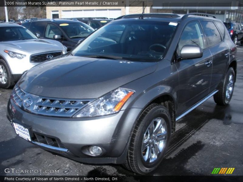 Platinum Pearl Metallic / Charcoal 2006 Nissan Murano SL AWD