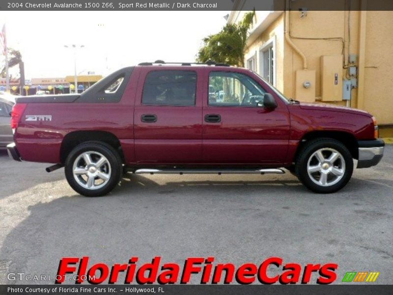 Sport Red Metallic / Dark Charcoal 2004 Chevrolet Avalanche 1500 Z66